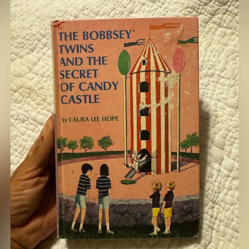 Vintage Hardback cover book The Bobbsey Twins series Book # 61